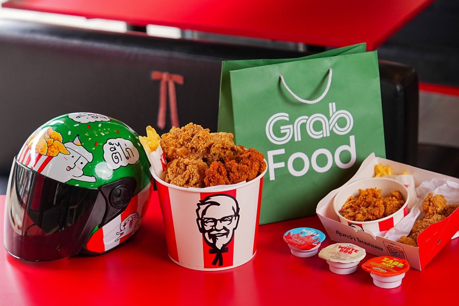 KFC x Grab ท้ารับภารกิจปลดล็อกรางวัลฟรี! หมวกกันน็อกดีไซน์ลิมิเต็ด “บักเก็ตไก่ KFC” จาก “นัดเป็ด” เพียงอร่อยกับมื้อไก่ทอดให้ฉ่ำใจผ่าน GrabFood ตั้งแต่วันนี้ ถึง 6 กันยายน